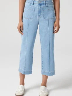 Jeanswest Kelsey Sailor Relaxed Capri LightVintage Sale