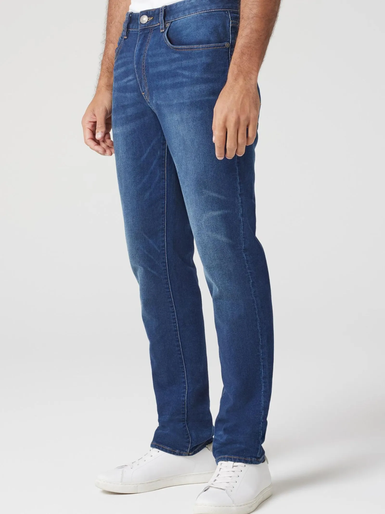 Jeanswest Knit Slim Straight Jeans DarkIndigo New