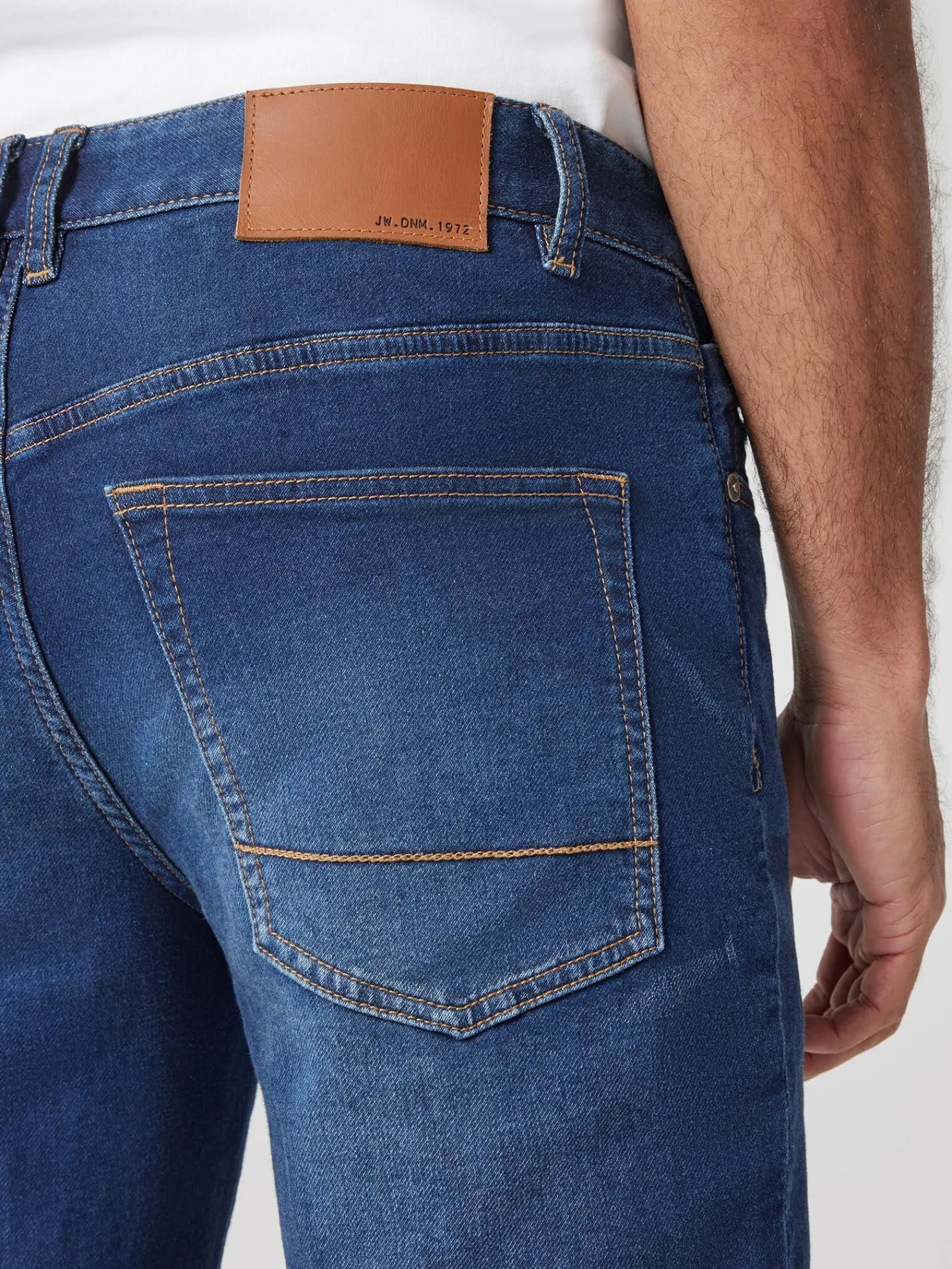 Jeanswest Knit Slim Straight Jeans DarkIndigo New