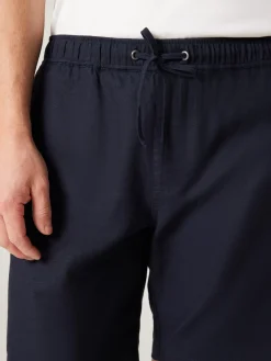 Jeanswest Lewie Linen Short Blue Clearance