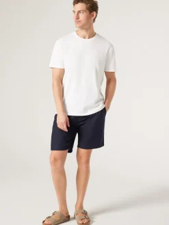 Jeanswest Lewie Linen Short Blue Clearance