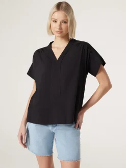 Jeanswest Lexi Throw Over Top Black Best