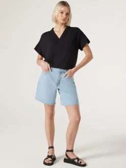 Jeanswest Lexi Throw Over Top Black Best