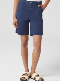 Jeanswest Libby Bermuda Denim Walk Short Blue Outlet
