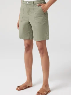 Jeanswest Libby Bermuda Denim Walk Short Blue Hot
