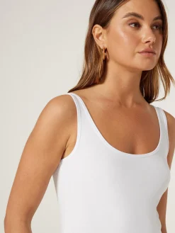 Jeanswest Lola Cotton Basic Tank Black Sale