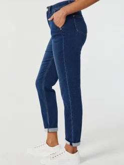 Jeanswest Louisa Slim Boyfriend Jeans DarkIndigo New