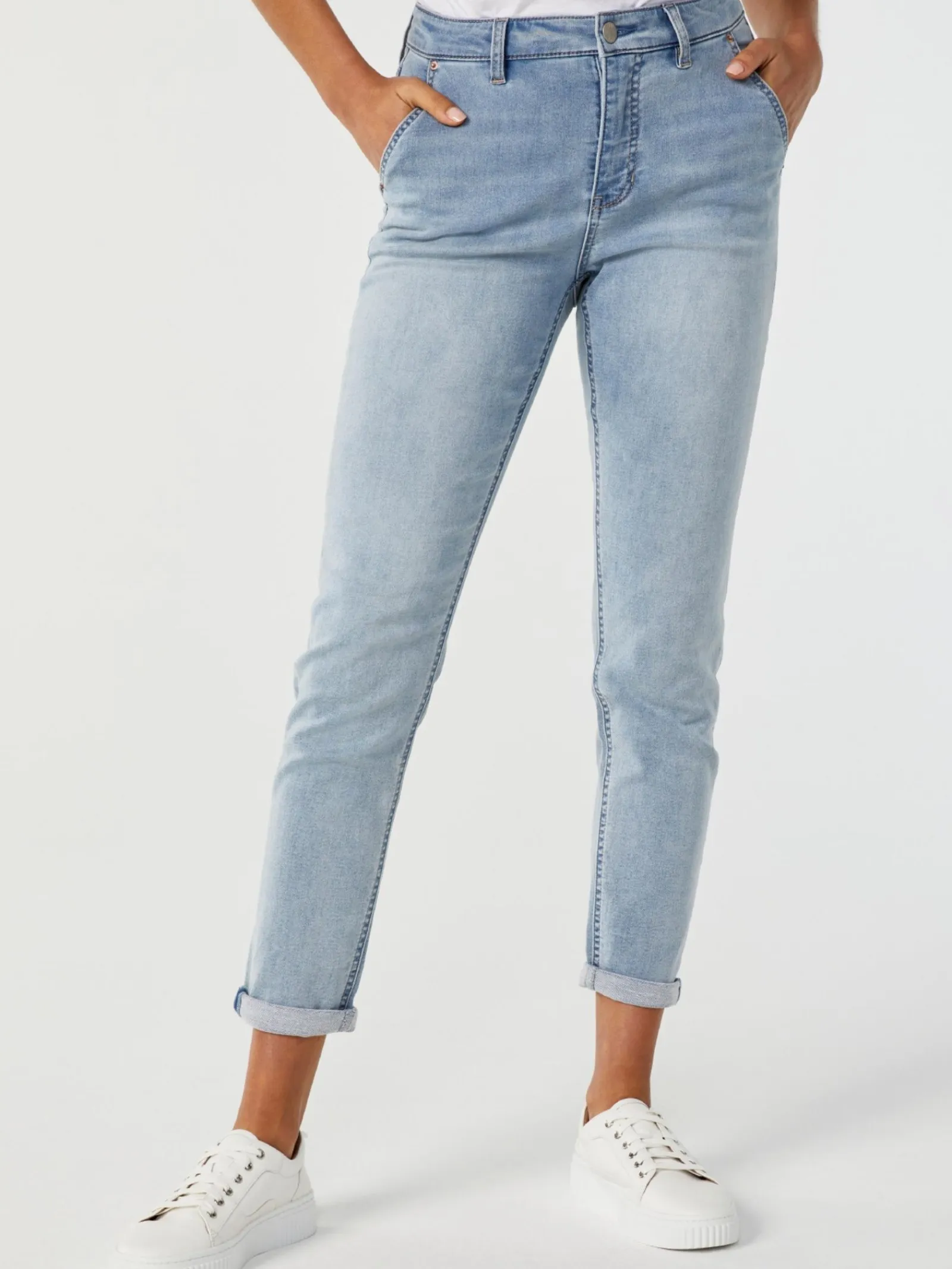 Jeanswest Louisa Slim Boyfriend Jeans LightVintage