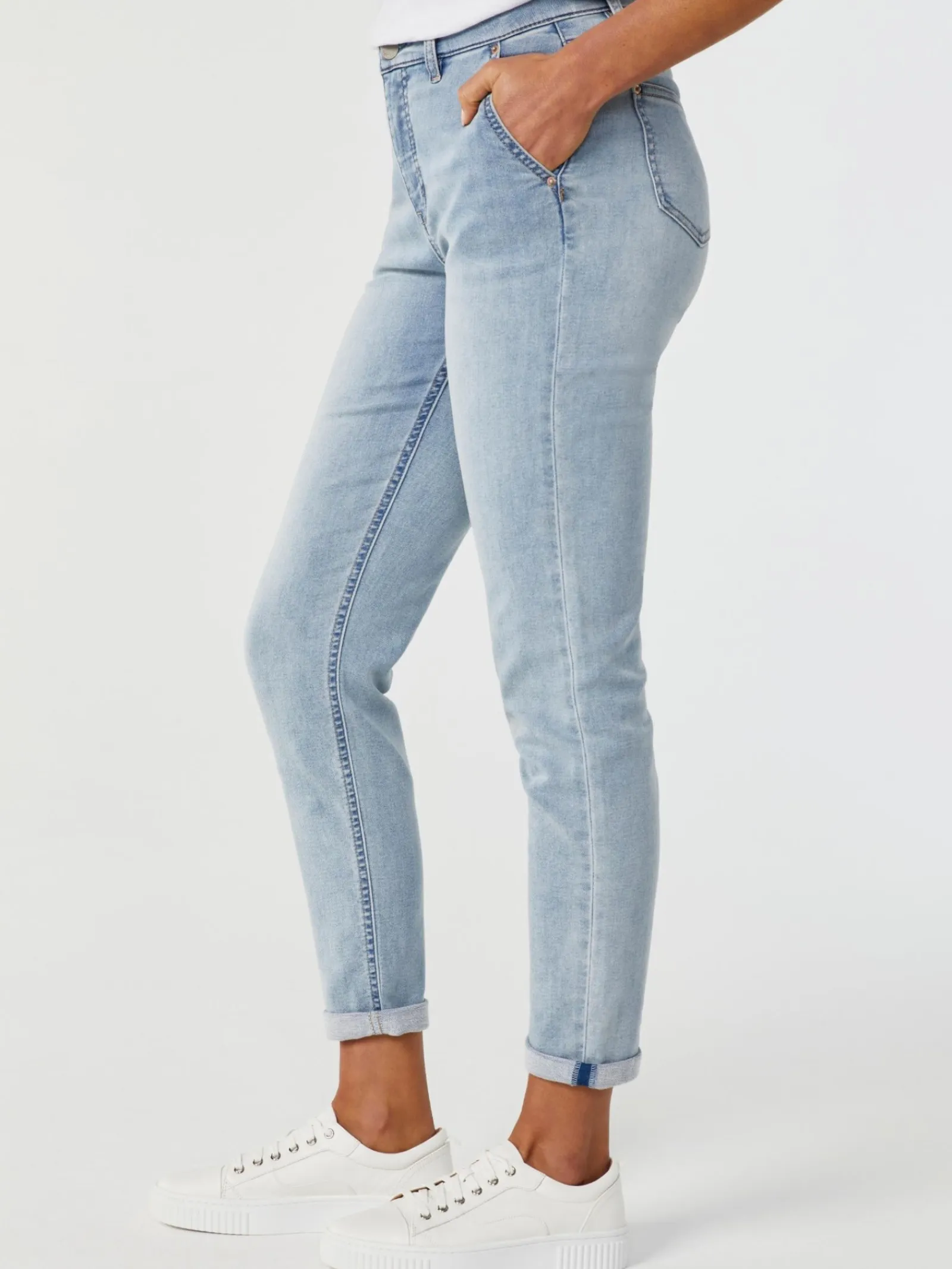 Jeanswest Louisa Slim Boyfriend Jeans LightVintage