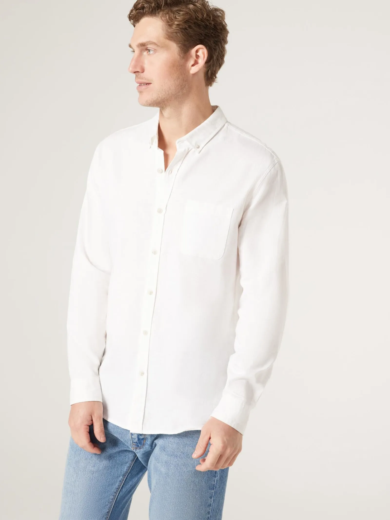 Jeanswest LS Brody Textured Shirt Black Outlet