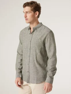 Jeanswest LS Brody Textured Shirt Black Sale