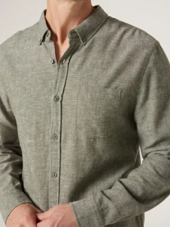 Jeanswest LS Brody Textured Shirt Black Sale