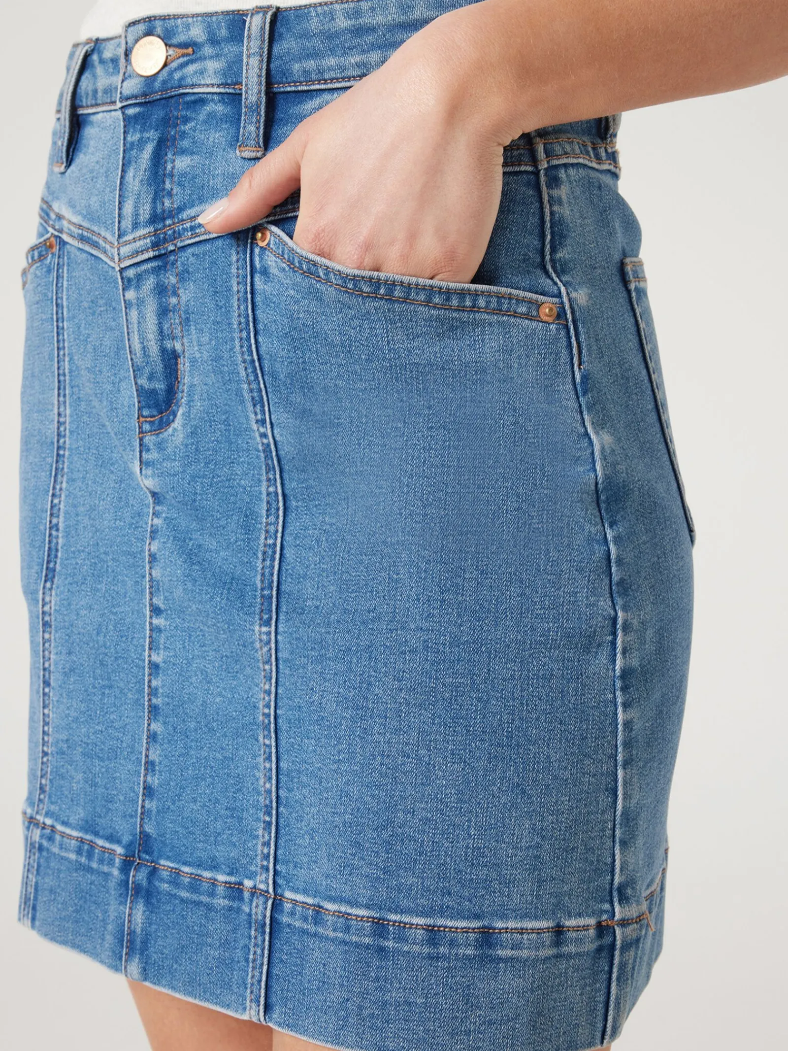 Jeanswest Nadia Denim Skirt Blue Online