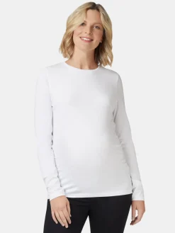 Jeanswest Natalie Basic Long Slv Top Black Outlet