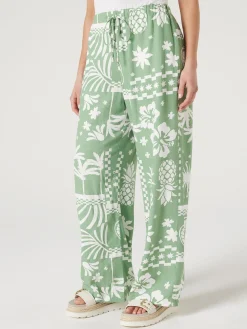 Jeanswest Olympia Relaxed Pant Green Best