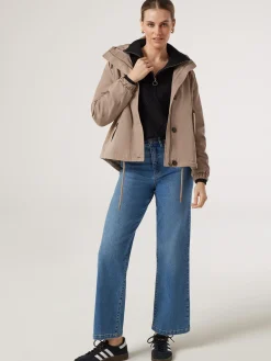 Jeanswest Opal Half Zip Knit Black Clearance