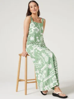 Jeanswest Priya Sleeveless Dress Green Online
