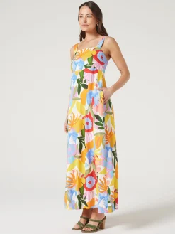 Jeanswest Priya Sleeveless Dress Green Sale