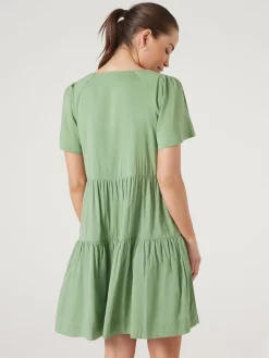 Jeanswest Reese Tiered Dress Multi Outlet