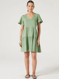 Jeanswest Reese Tiered Dress Multi Outlet