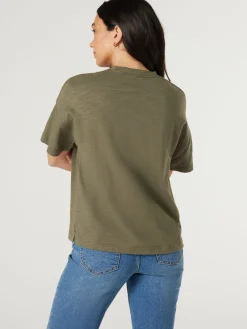 Jeanswest Relaxed Pocket Tee Black Outlet