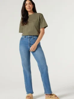 Jeanswest Relaxed Pocket Tee Black Outlet
