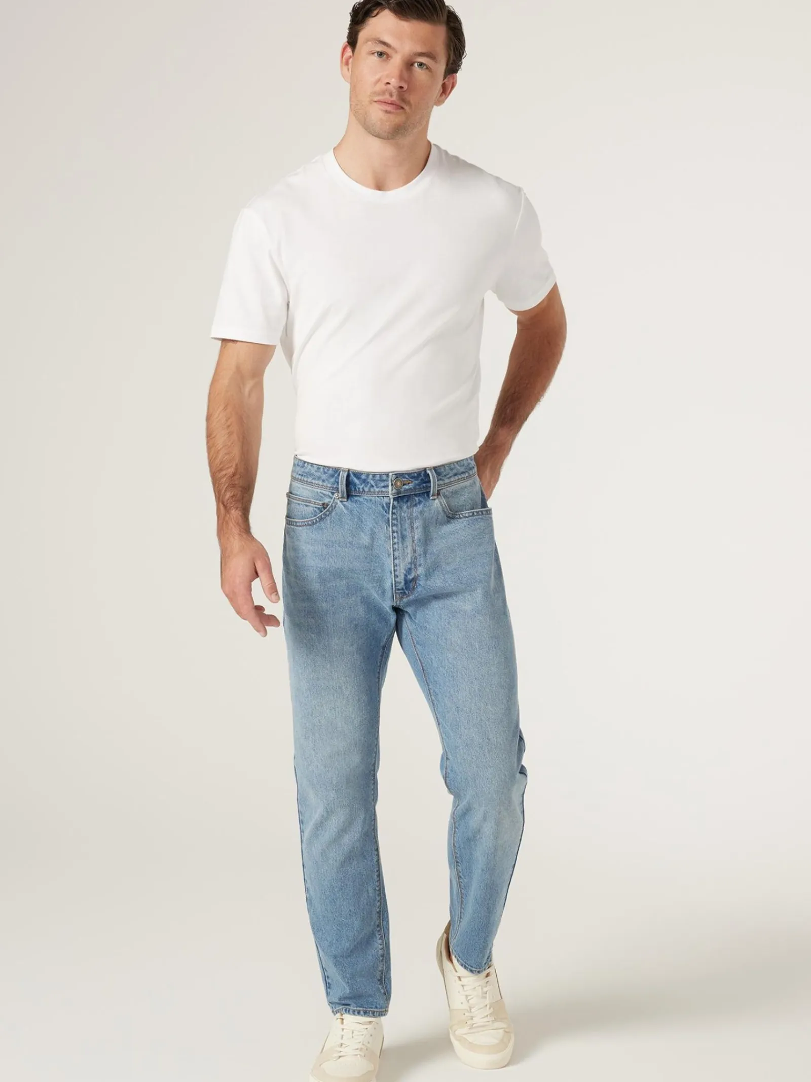Jeanswest Relaxed Straight Jean MidWash Clearance