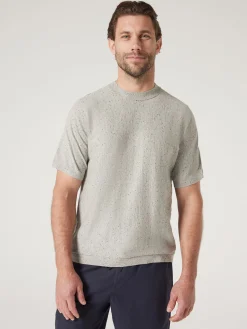 Jeanswest Short Sleeve Jackson Slub Knit Tee Grey Discount