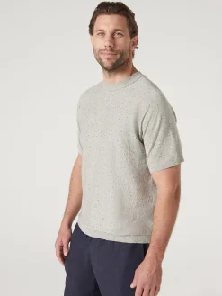 Jeanswest Short Sleeve Jackson Slub Knit Tee Grey Discount