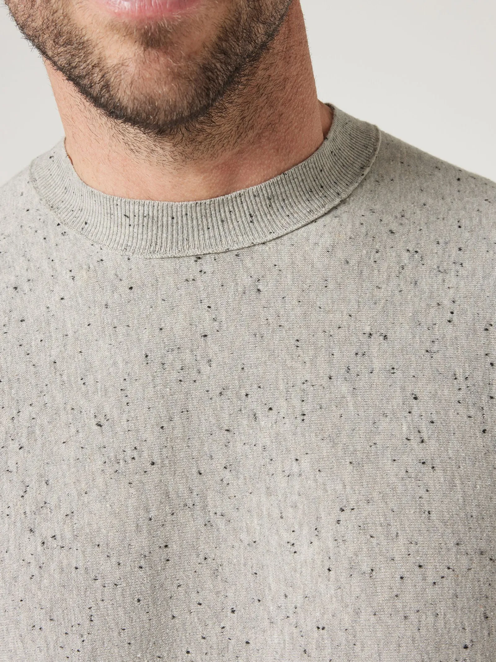Jeanswest Short Sleeve Jackson Slub Knit Tee Grey Discount