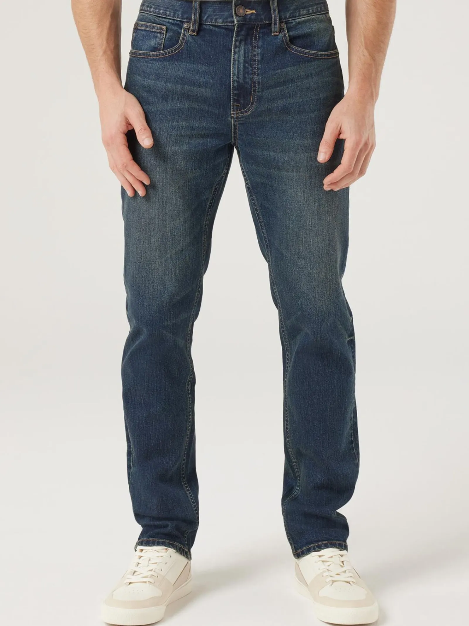 Jeanswest Slim Straight Jeans True Vintage DarkIndigo Discount
