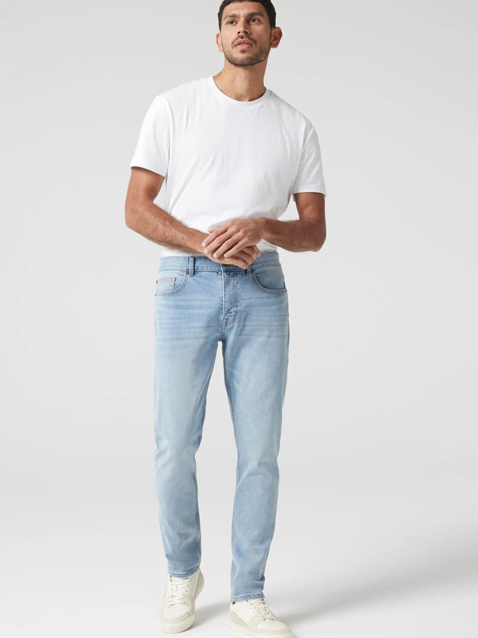 Jeanswest Slim Tapered Jeans LightIndigo Discount