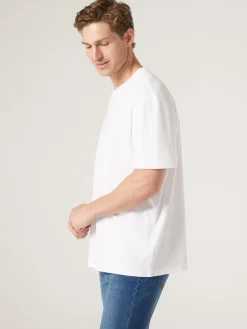 Jeanswest SS Ace Relaxed Fit Basic Crew Tee Black Best