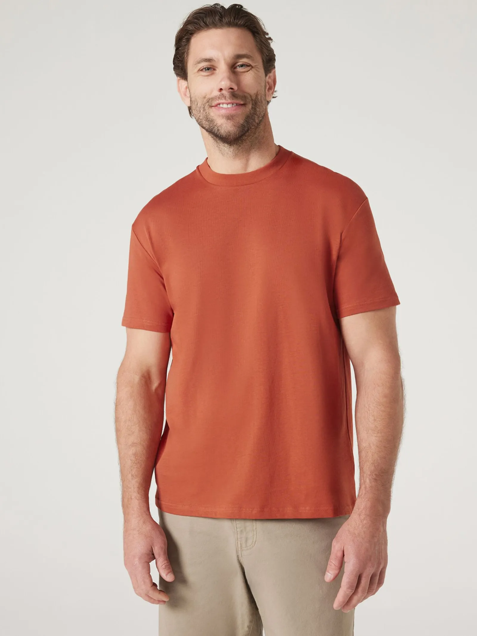 Jeanswest SS Ace Relaxed Fit Basic Crew Tee Black Online