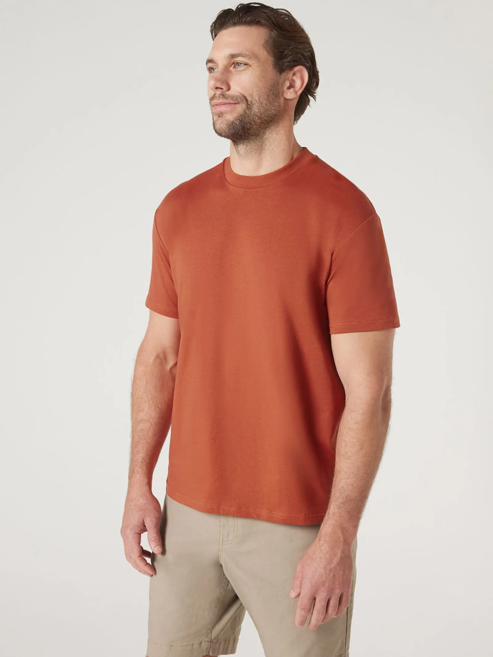 Jeanswest SS Ace Relaxed Fit Basic Crew Tee Black Online