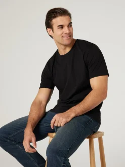 Jeanswest SS Basic Tee Black Discount