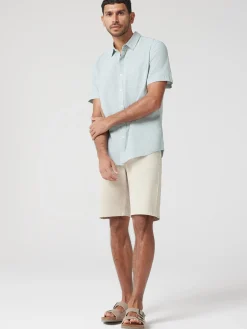 Jeanswest SS Wolf Textured Shirt Blue Best