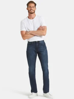 Jeanswest Straight Leg Jeans Indigo Shadow MidIndigo Hot