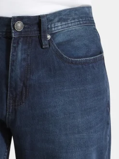 Jeanswest Straight Leg Jeans Indigo Shadow MidIndigo Hot