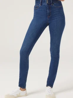 Jeanswest Tummy Trimmer Skinny Jeans MidIndigo New