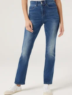 Jeanswest Tummy Trimmer Slim Straight Jeans MidIndigo Sale