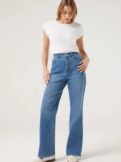 Jeanswest Wide Leg Jeans DarkVintage Best